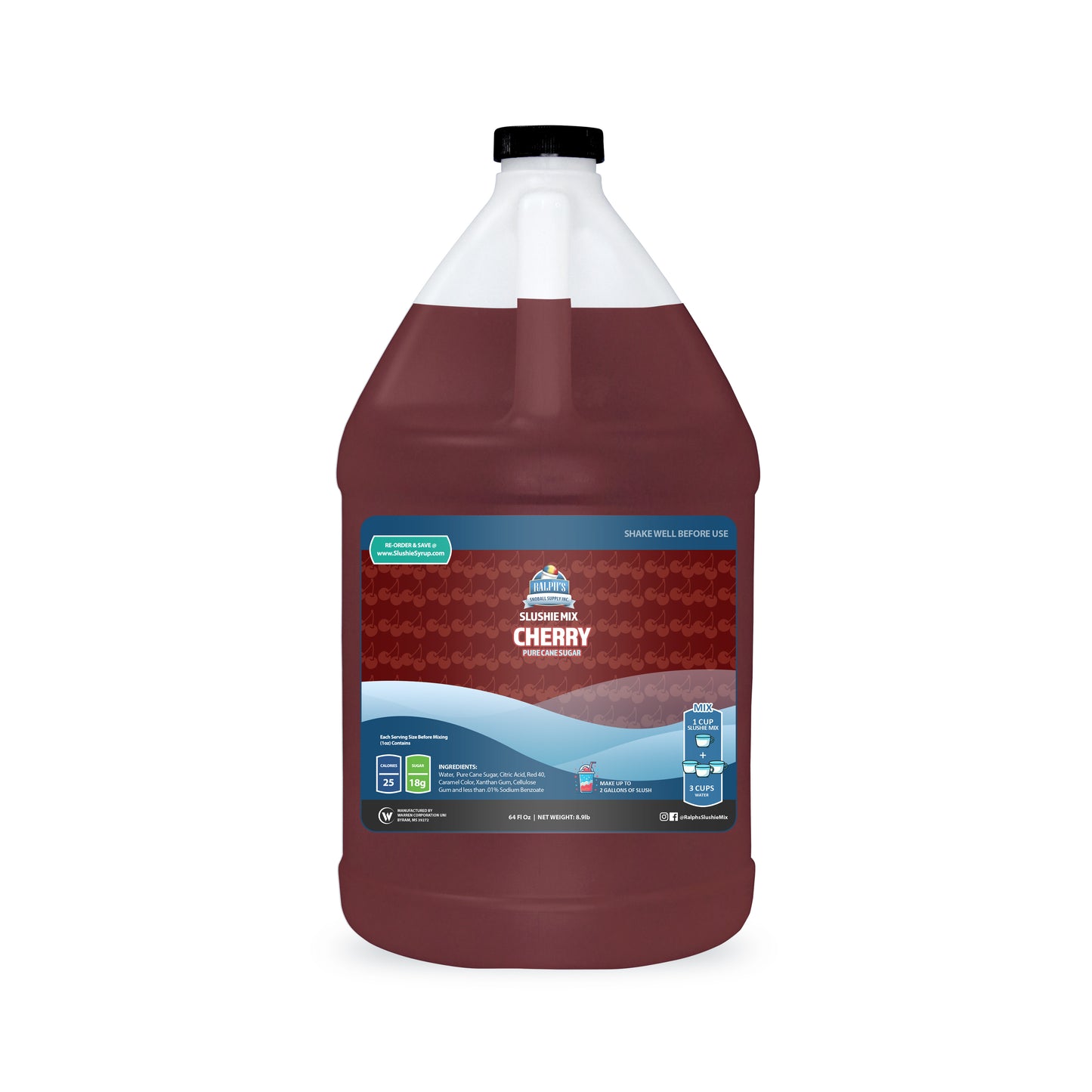 Cherry Slushie Syrup Mix